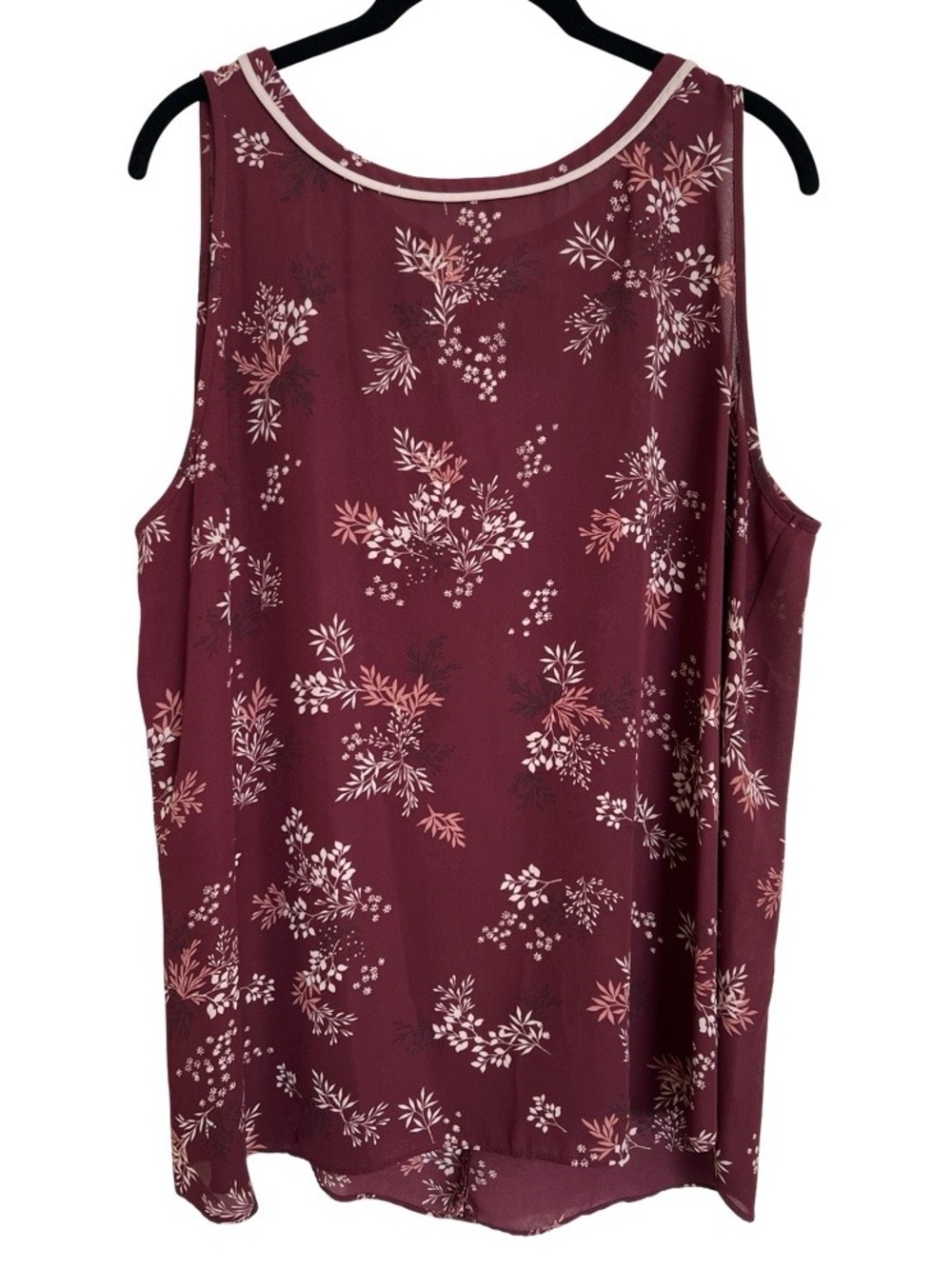 LOFT Outlet Women’s Ladies Floral Shell Tank SZ XL X-Large